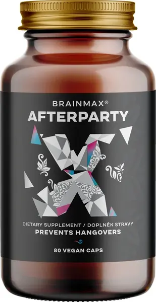 BRAINMAX AFTERPARTY, Bojovník za ráno bez tažkej kocoviny 80 kapsúl