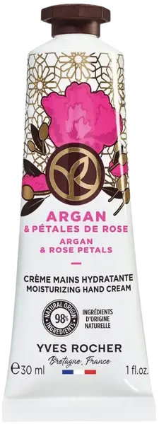 YVES ROCHER Krém na ruky Argán & bio ruža z Maroka 30 ml