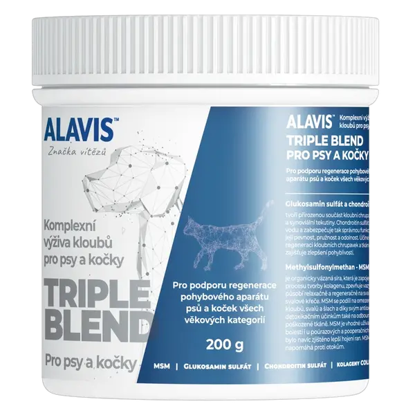 ALAVIS Triple blend Pre psy a mačky 200 g
