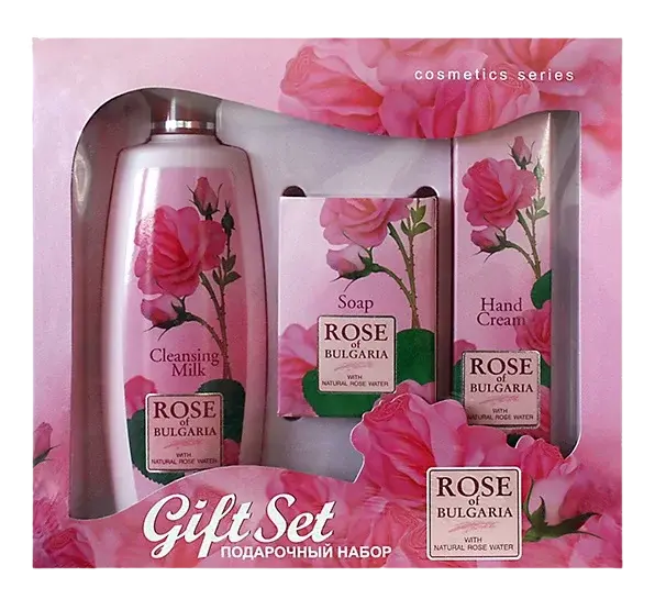 BIOFRESH Darčekový set - Telové mlieko, mydlo a krém na ruky 3 ks