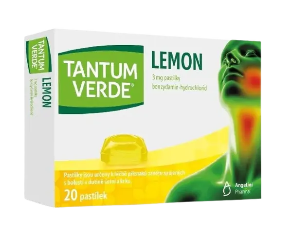 TANTUM VERDE Lemon 20 pastiliek