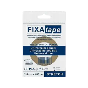 FIXATAPE Stretch samofixačné kompresné elastické ovínadlo, bez latexu 2,5 cm x 450 cm