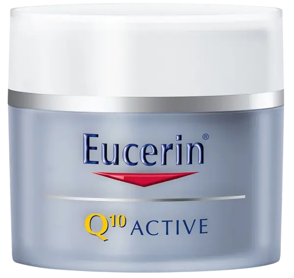 EUCERIN Q10 ACTIVE Nočný krém proti vráskam regeneračný na citlivú pokožku 50 ml