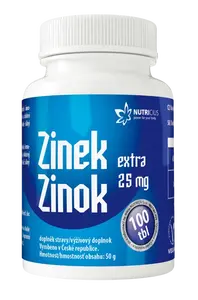 NUTRICIUS Zinok extra 25 mg 100 tabliet