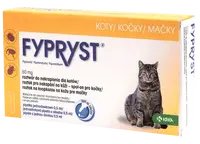 FYPRYST Mačky roztok na kvapkanie na kožu 50 mg 0.5 ml