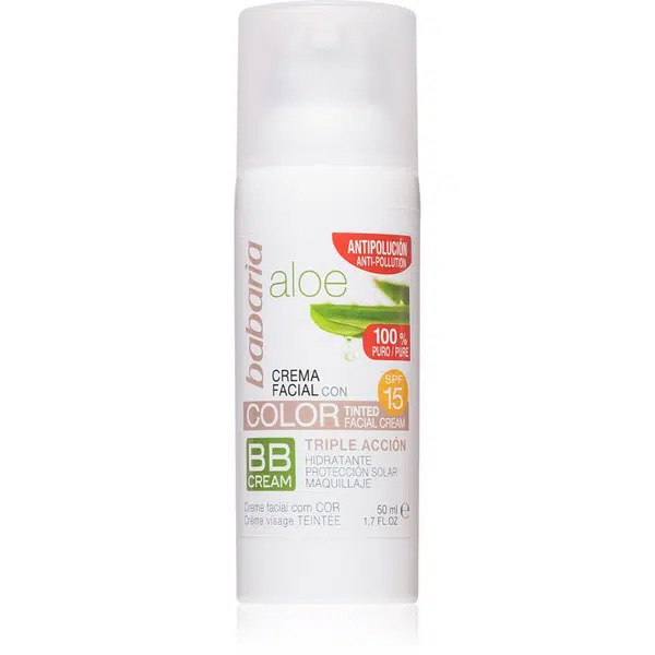 Babaria Aloe Vera BB krém s aloe vera SPF 15 50 ml