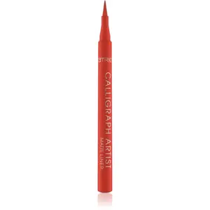 Catrice Calligraph Artist Matte očné linky vo fixe s matným efektom odtieň 080 Bloody Mary 1,1 ml