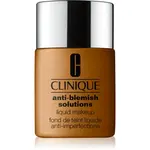 Clinique Anti-Blemish Solutions™ Liquid Makeup krycí make-up pre mastnú pleť so sklonom k akné odtieň WN 114 Golden 30 ml