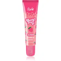 Rude Cosmetics Berry Juicy hydratačný balzam na pery odtieň Strawberry 10 ml