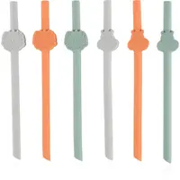 Chicco Straws Cannucce silikónová rúrka 12m+ 6 ks