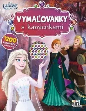 Vymaľovanky s kamienkami - Ľadové kráľovstvo - kniha z kategorie Omalovánky
