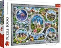 Svetové zámky - puzzle z kategorie Města a stavby