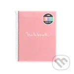 Miquelrius poznámkový blok Emotions A4, 90 g - linkovaný růžový