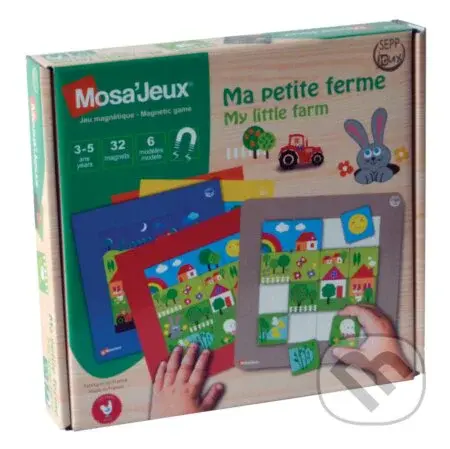 Magnetické mozaiky Moja malá farma - hra z kategorie Vzdělávací hry