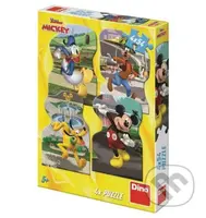 Mickey ve městě - puzzle z kategorie 15 - 60 dílků