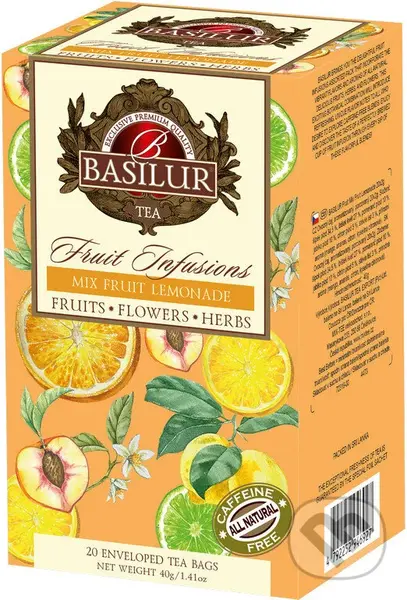BASILUR Fruit Mix Fruit Lemonade 20x2g,BASILUR Fruit Mix Fruit Lemonade 20x2g