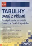 Tabulky daně z příjmů fyzických osob ze závislé činnosti a funkčních požitků 2012 - kniha z kategorie Daně