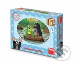 Krtek a zvířátka - Dřevěné kostky 12 ks - hra z kategorie Stavebnice