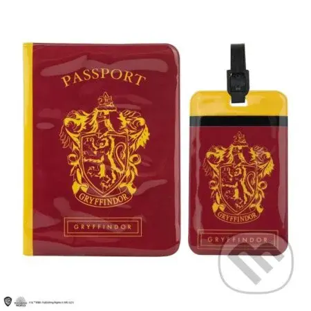 Harry Potter set Puzdro na pas a visačka na kufor - Chrabromil