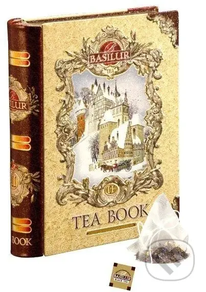 Basilur Kniha hnedá (Čierny čaj s papájou, svetlicou, nechtíkom, slnečnicou a škoricou)