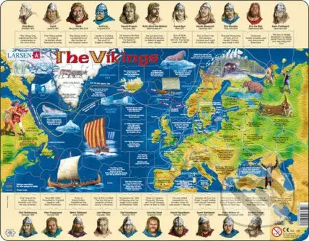 Vikingovia HL2 - puzzle z kategorie Naučné puzzle