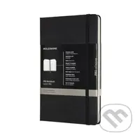 Moleskine – diár/zápisník Professional (čierny) (stredný)