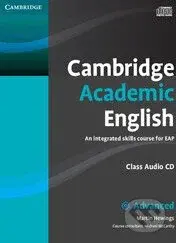 Cambridge Academic English C1: Advanced - Class Audio CD - audiokniha z kategorie Jazykové učebnice a slovníky
