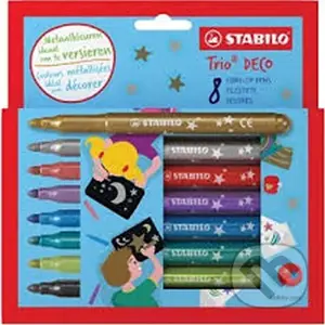 STABILO Trio DECO 8 ks,STABILO Trio DECO 8 ks
