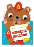 Medvedík hasičom (Obojstranná rozkladacia kniha + dlhý meter!) - kniha z kategorie Pohádky