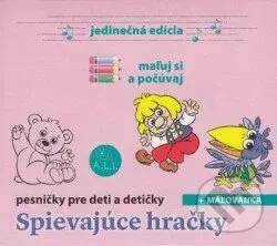 Spievajúce hračky + maľovánka (pesničky pre deti a detičky)