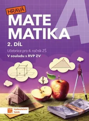 Hravá matematika 4 – Učebnice 2. díl - kniha z kategorie 1. stupeň