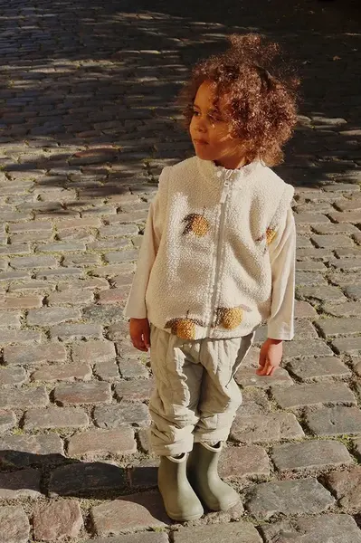 Dětská vesta Konges Sløjd JODY TEDDY VEST GRS