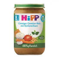 Hipp BIO Zelenina s rýží, cizrnou a hráškovým proteinem 220 g