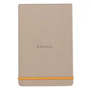 Zápisník Rhodia s pevnými deskami 9x14cm – Rose smoke