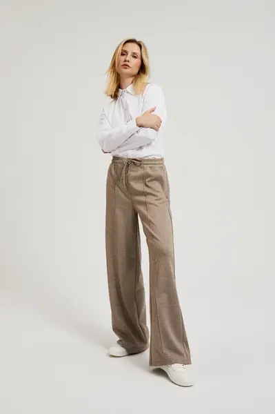 Marisse Women's Trousers Z-Sp-4504 Beige