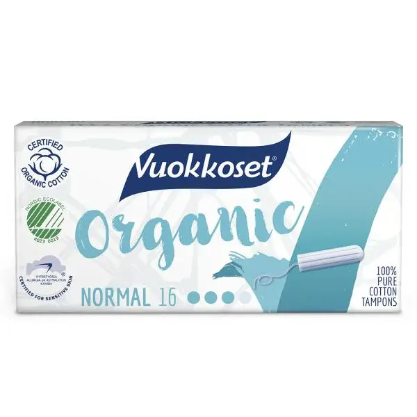 VUOKKOSET BIO Tampón Normal (16 ks)