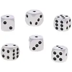 Kocky hracie 16mm 6ks