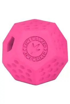 Hračka pes Dodecaball maxi na pamlsky růžová Kiwi