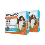 Frontpro antiparazitární žvýkací tablety pro psy (10-25 kg) 6 tablet