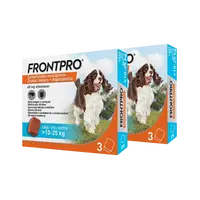 Frontpro antiparazitární žvýkací tablety pro psy (10-25 kg) 6 tablet