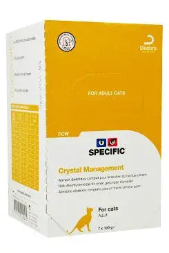 Specific FCW crystal management 7x100g kočka