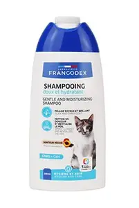Francodex šampon jemný hydratační na objem srsti kočka 250ml