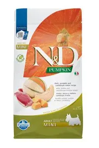 N&D Pumpkin Dog Adult Mini Duck & Cantaloupe Melon 2kg