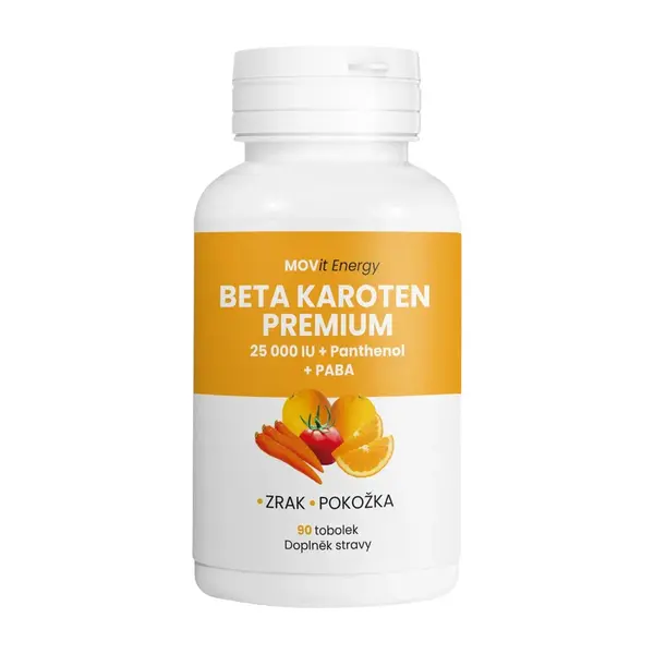 Movit Beta Karoten 25000 IU+panthenol+paba 90 tobolek