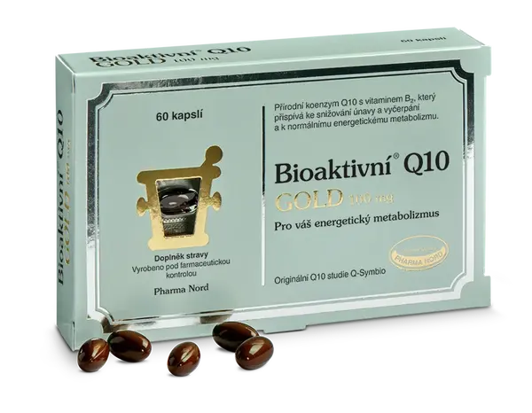 Pharma Nord Bioaktivní Q10 Gold 100mg Cps.60