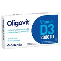 Oligovit Vitamin D3 2000IU 30 tobolek Galenika