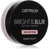 Catrice Bright & Blur rozjasňující sypký pudr odstín 020 Soft Pink 8 g
