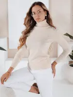 Dámsky rolákový sveter VANORIA krémový