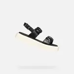 Black Girls Sandals Geox Kodette - Girls
