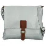 Trendy dámská koženková crossbody kabelka Joselyna new, stříbrná